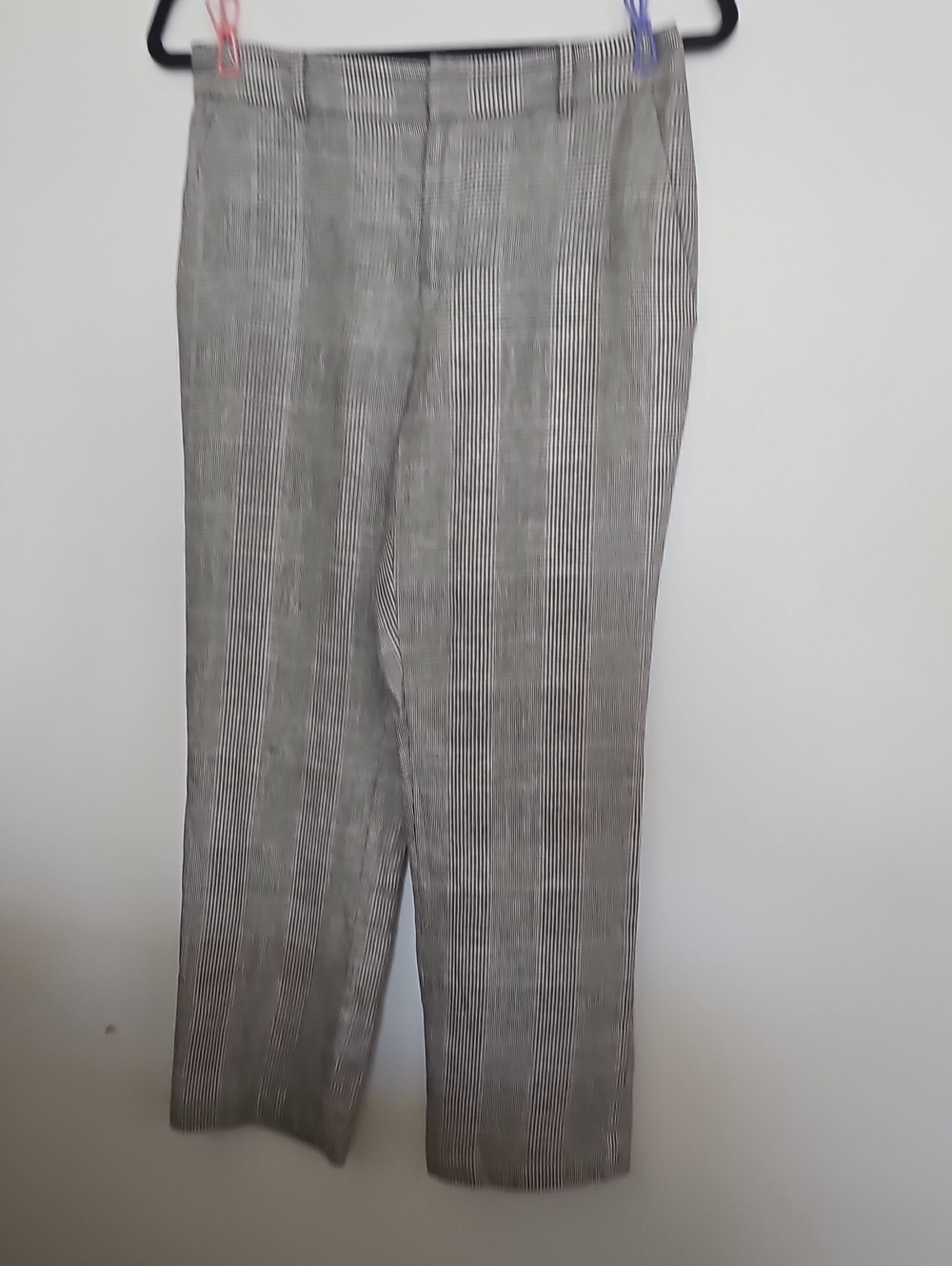 Lauren Ralph Lauren Wool Blend Plaid Houndstooth Dress Pants Size 4